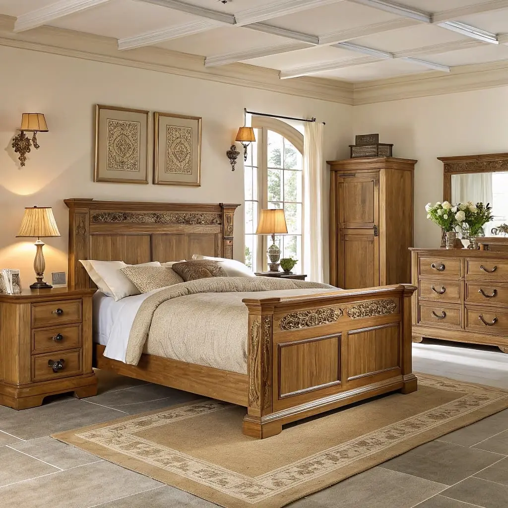 oak bedroom sets