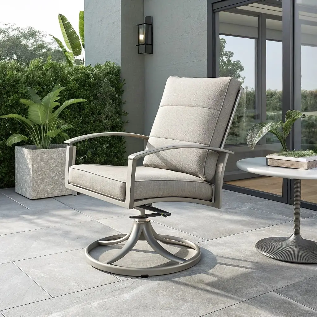 outdoor swivel chairs