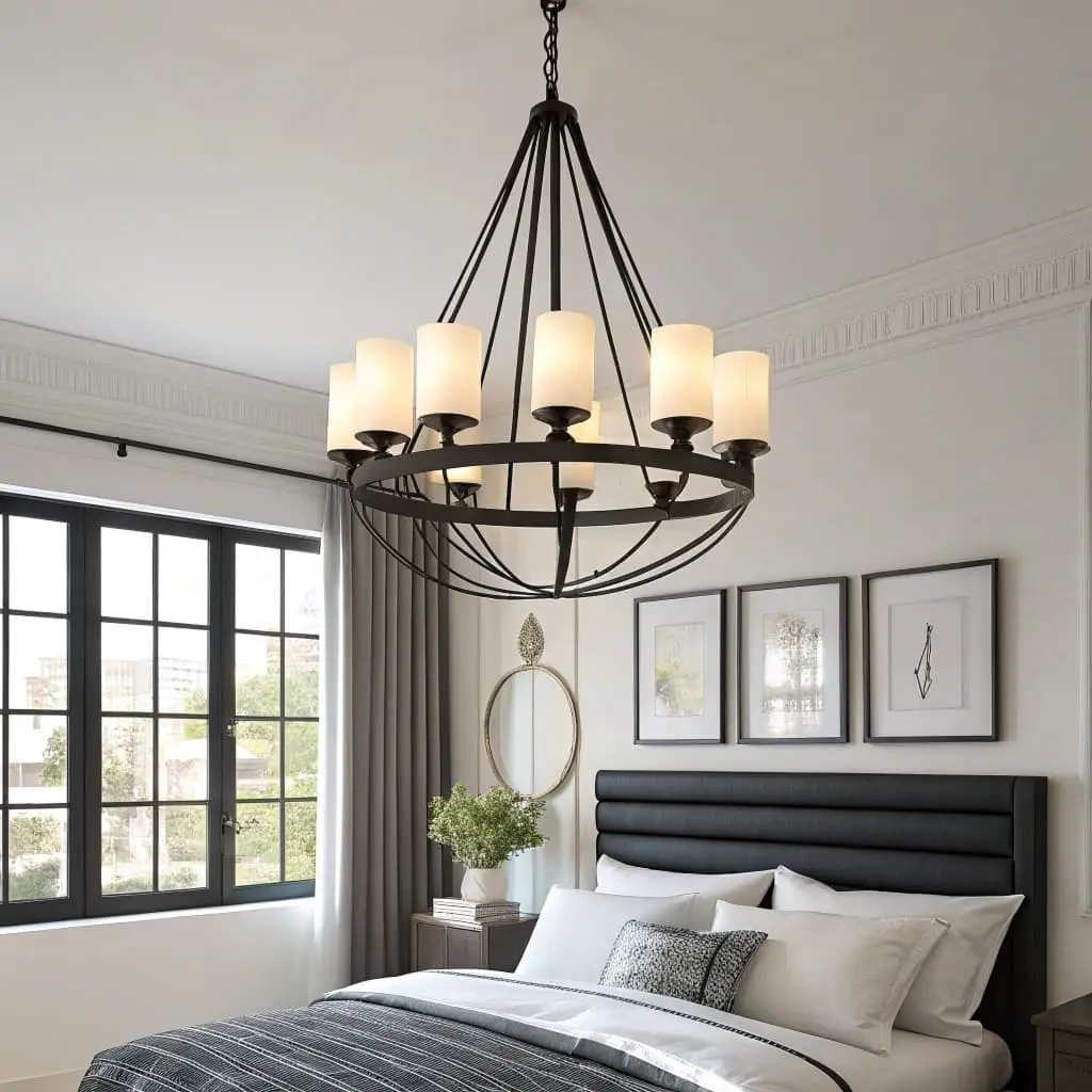 decorating in black and white bedroom