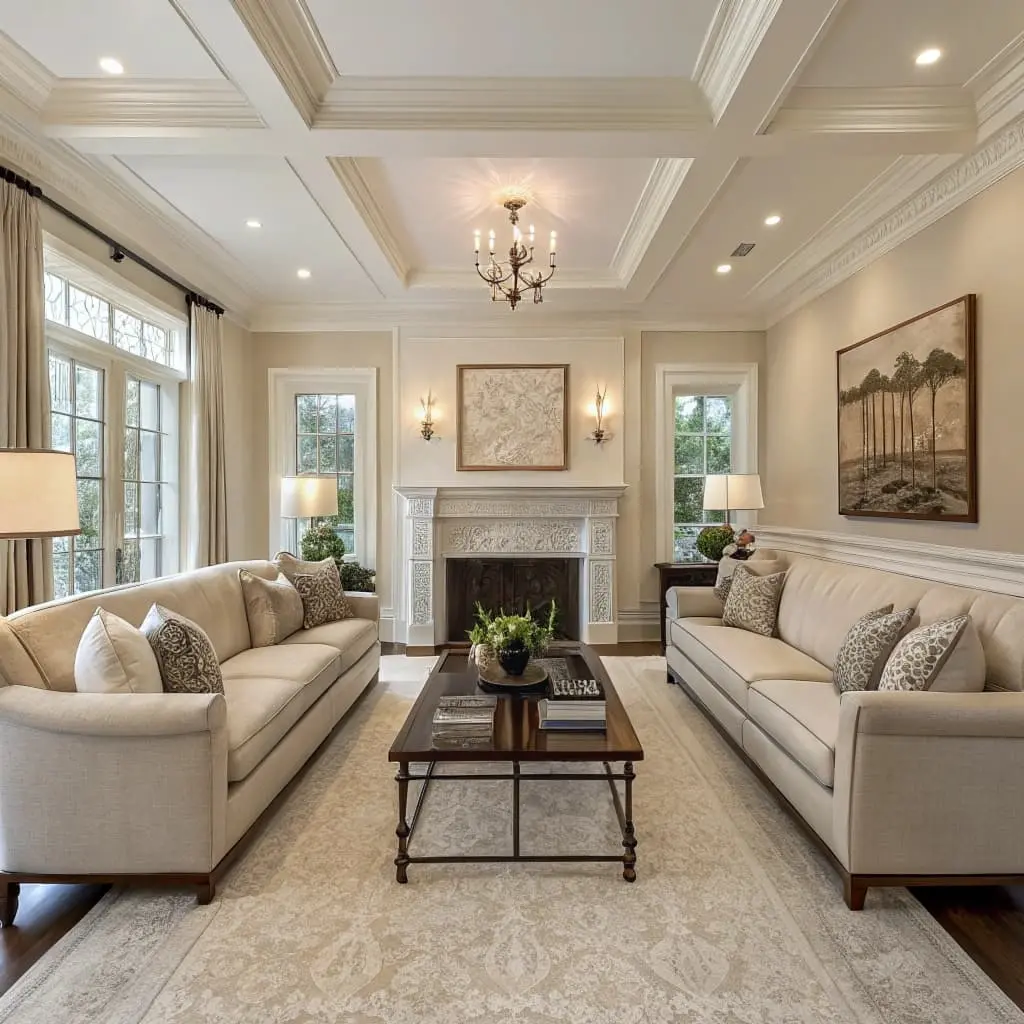 living room furniture layout