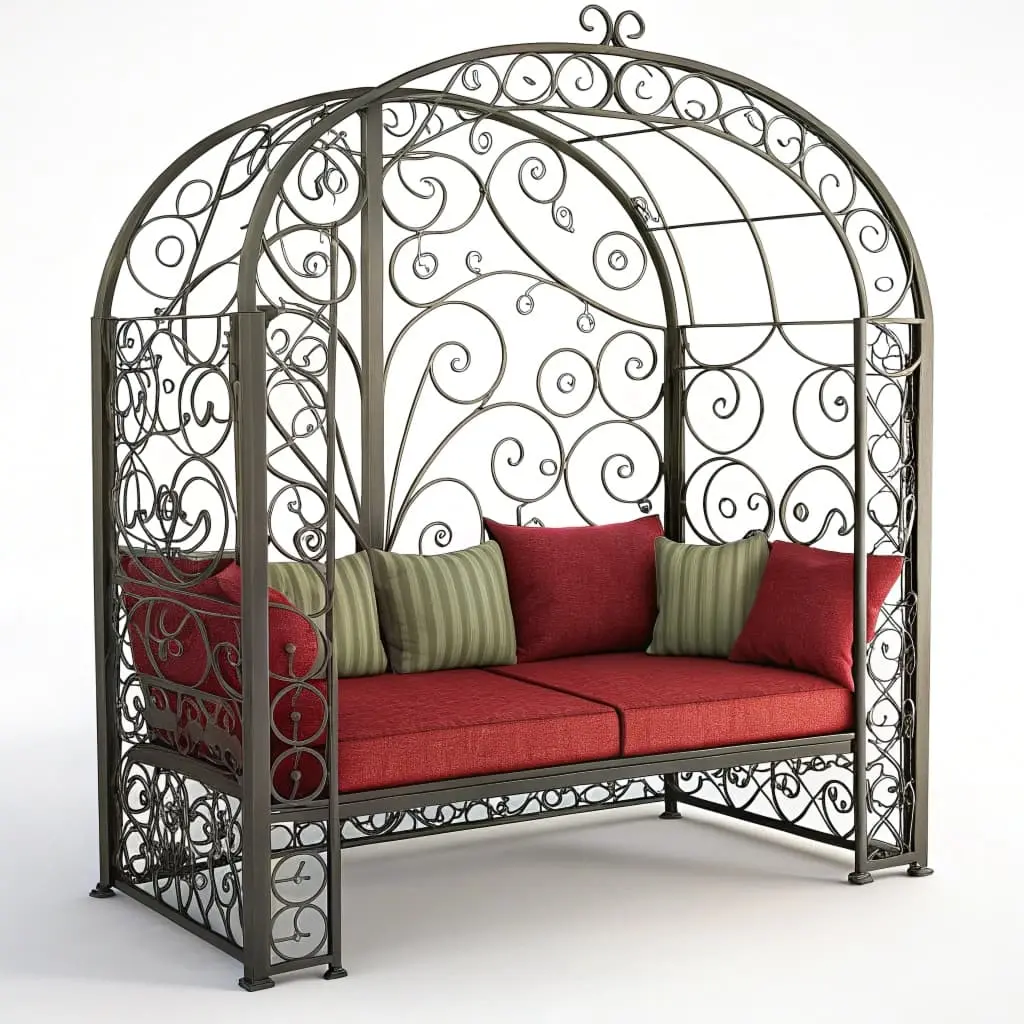 patio furniture wrought iron