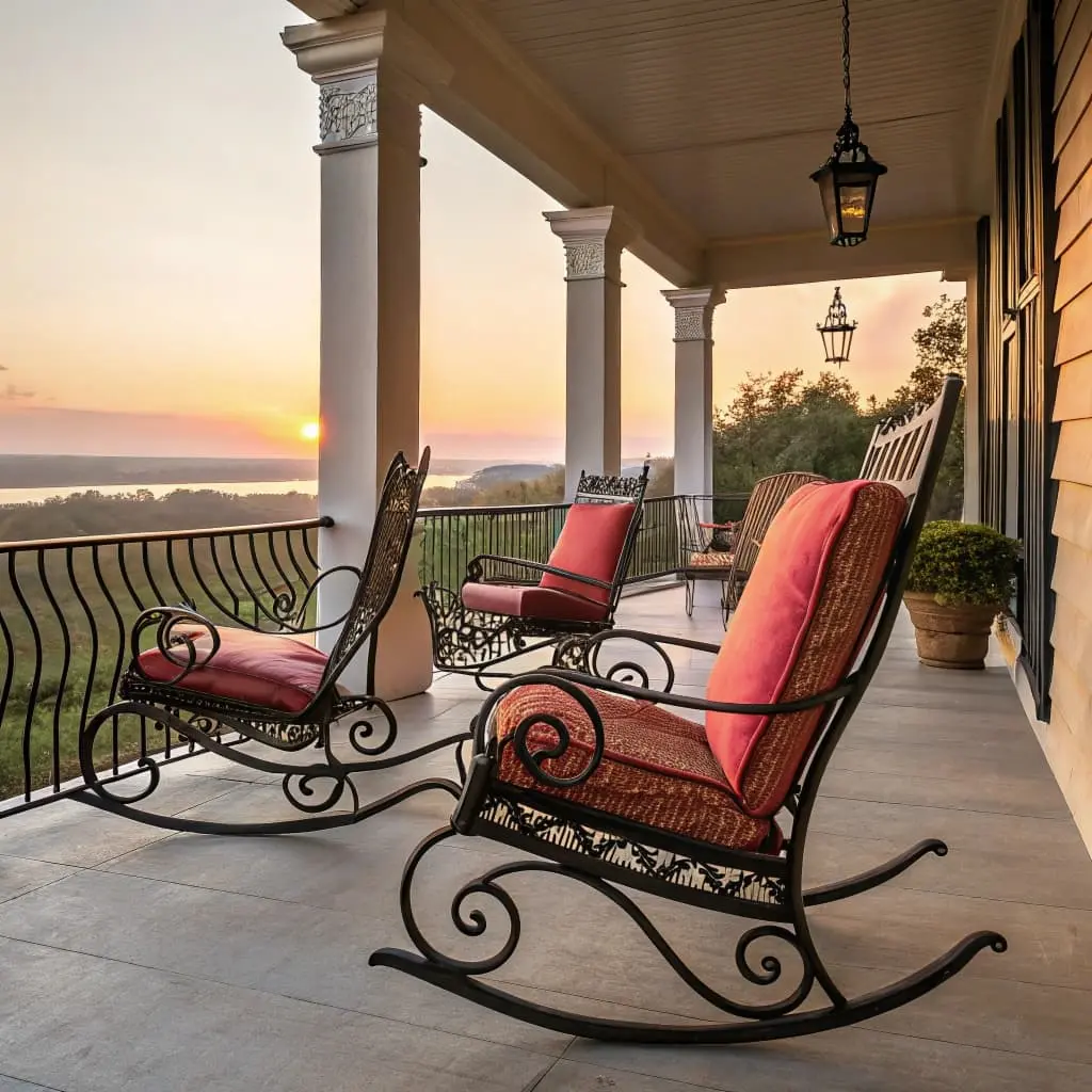 outdoor wrought iron patio furniture