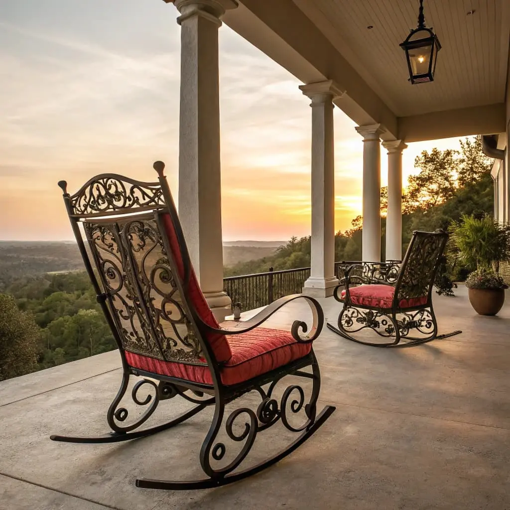 outdoor wrought iron patio furniture