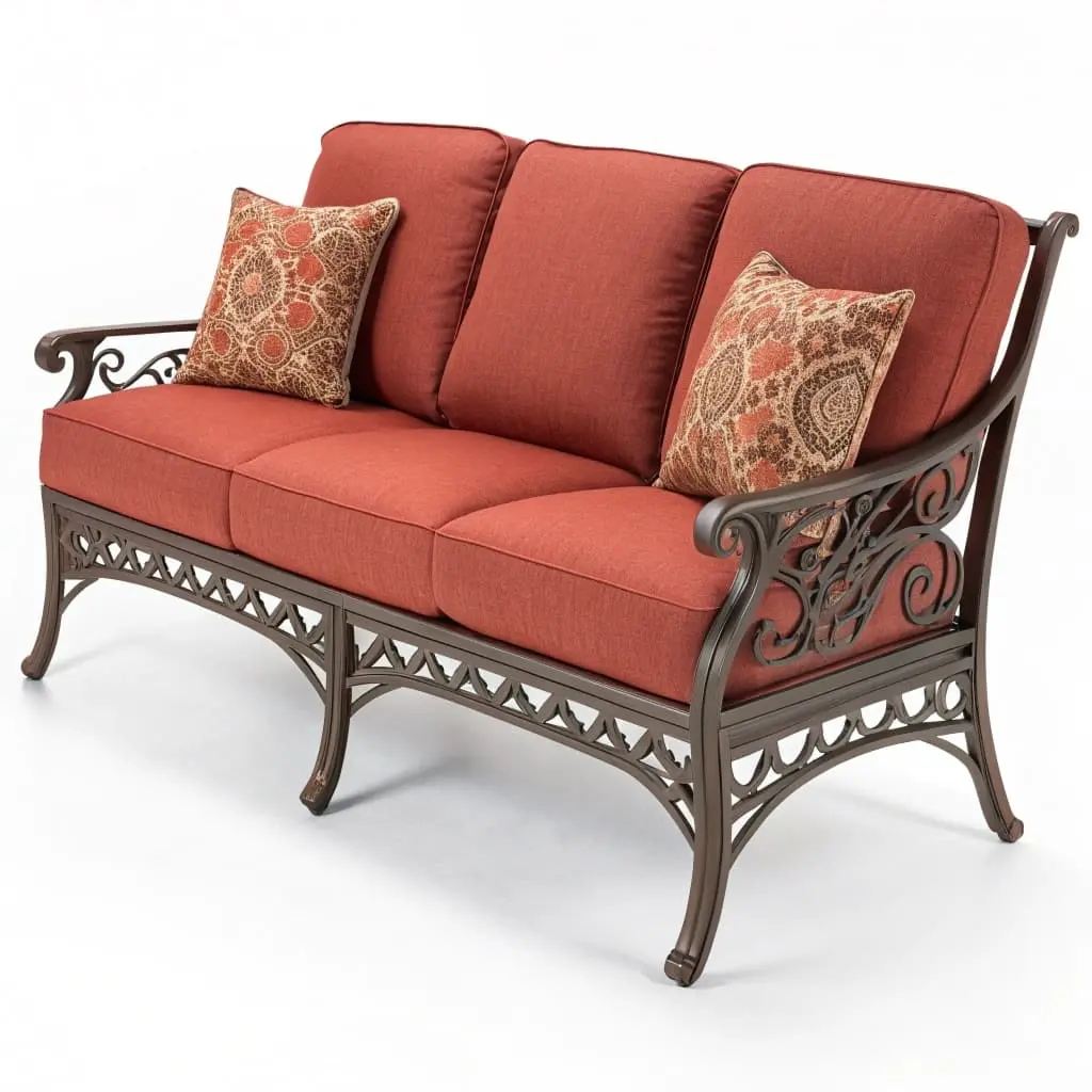 cast aluminum patio sets