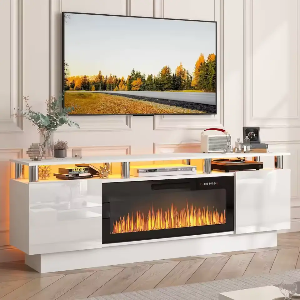 fireplace tv stands