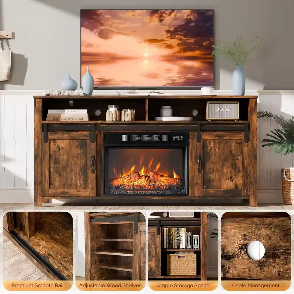 fireplace tv stands