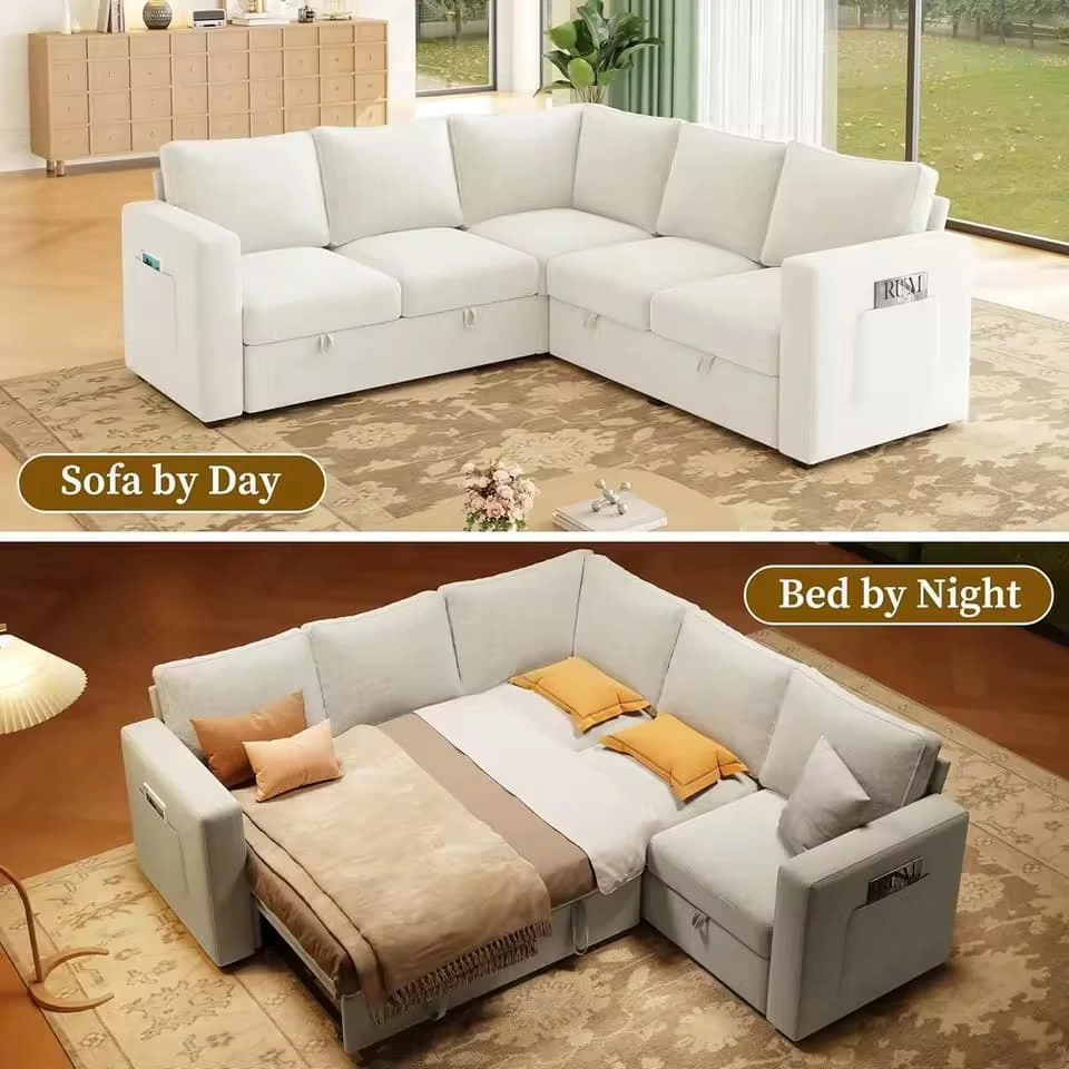 sectional with pull out bed