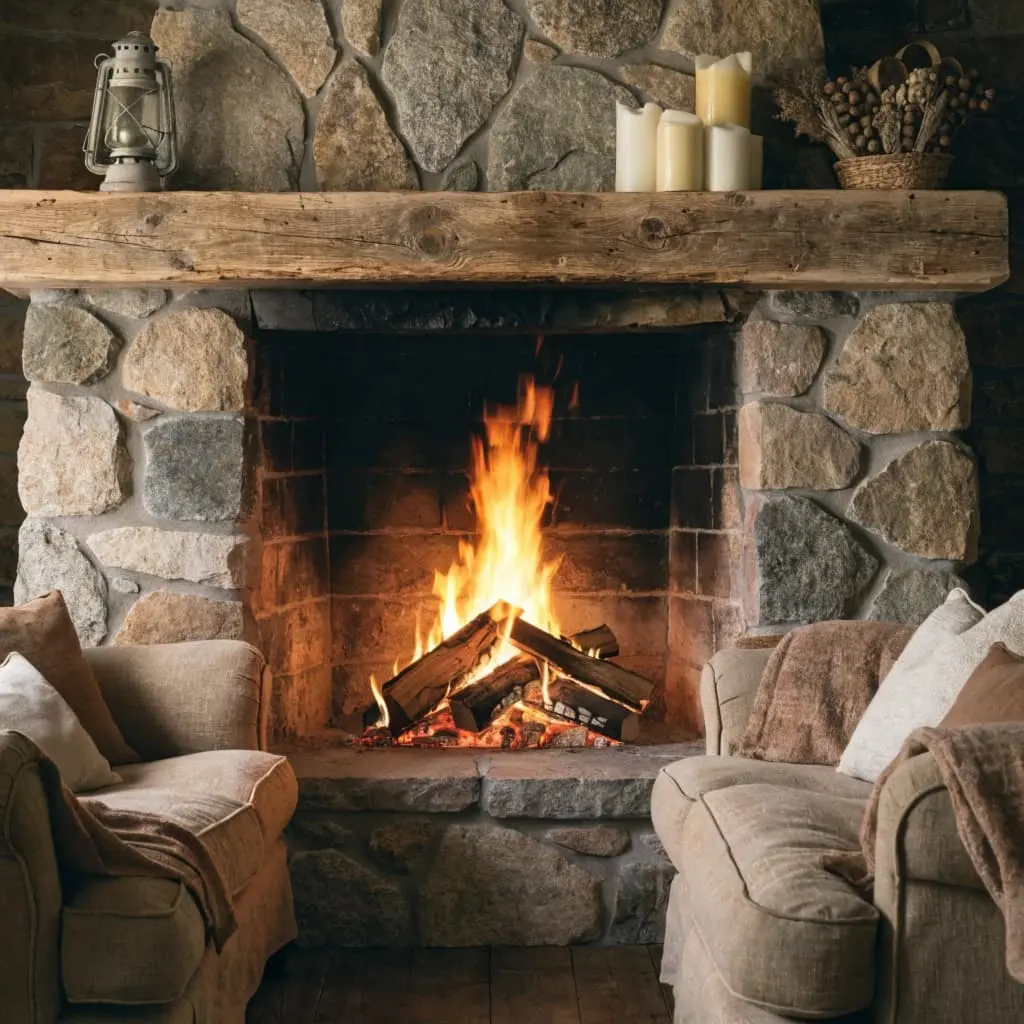 lounge room fireplace