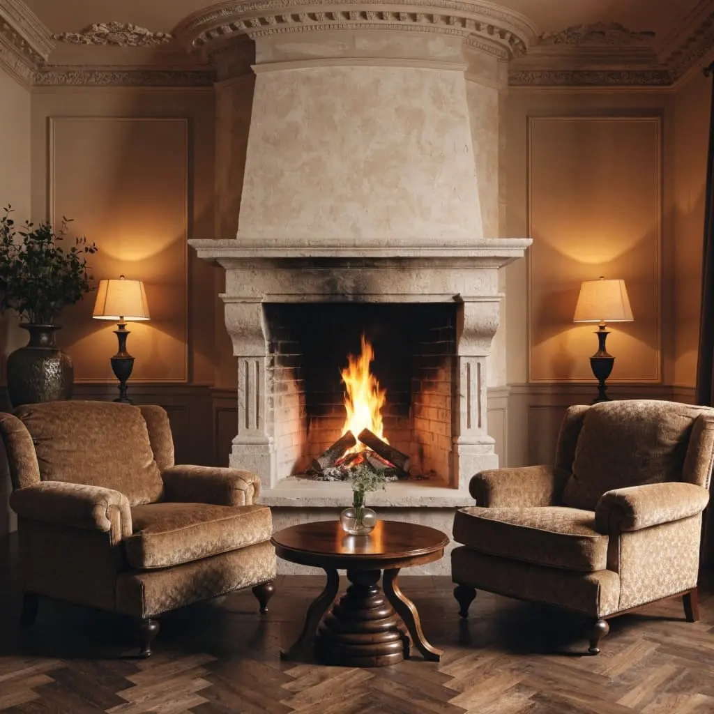 lounge room fireplace