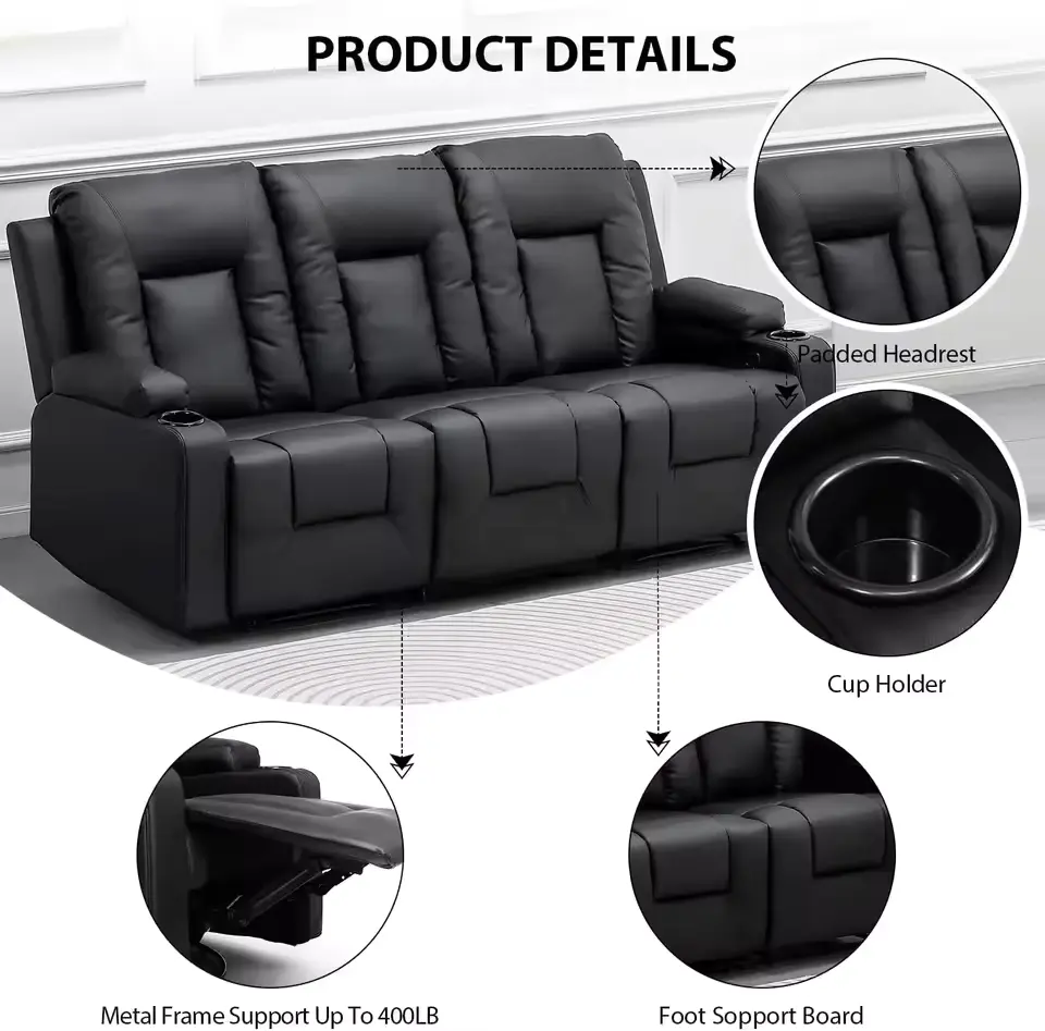 leather living room set