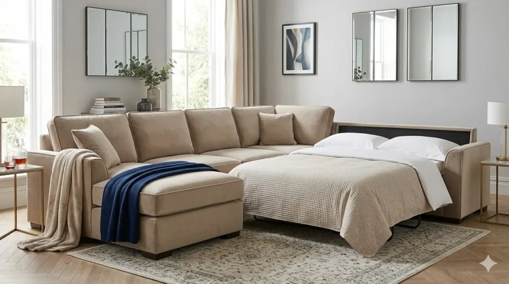 couch bed sectional