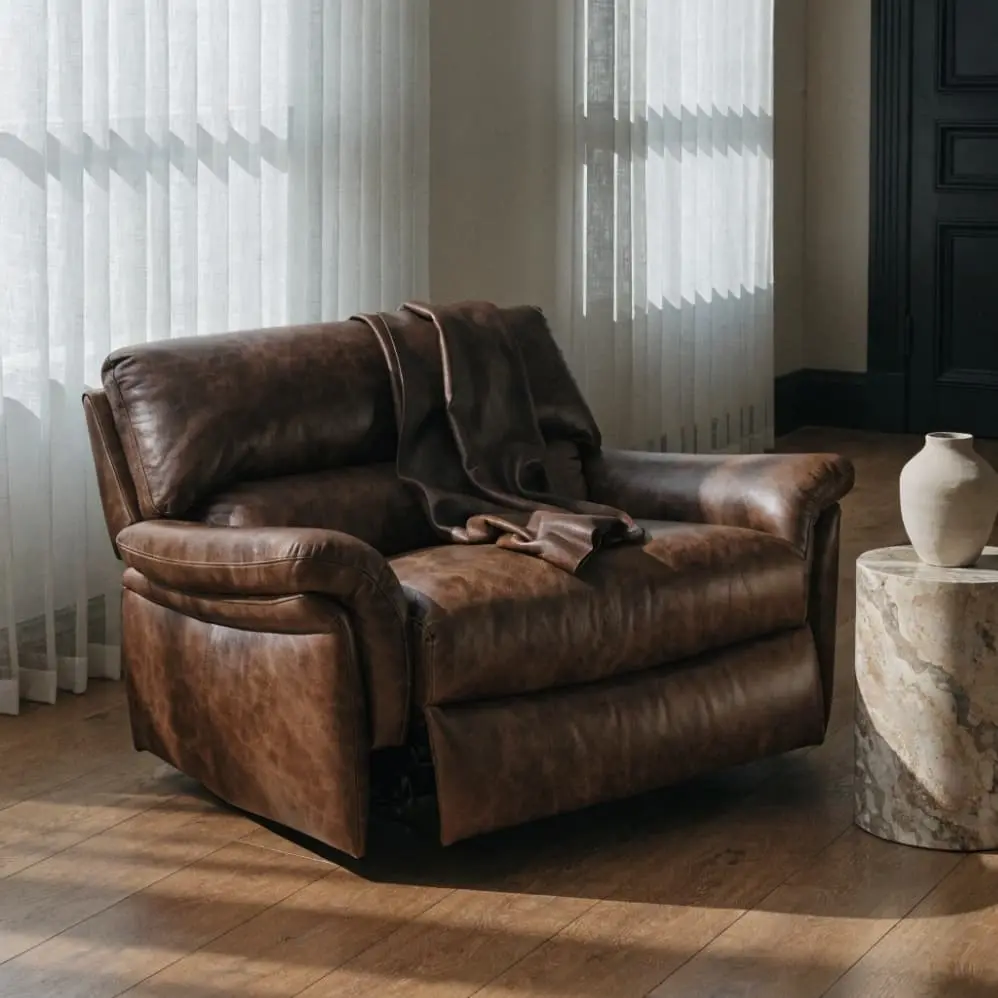modern reclining couch