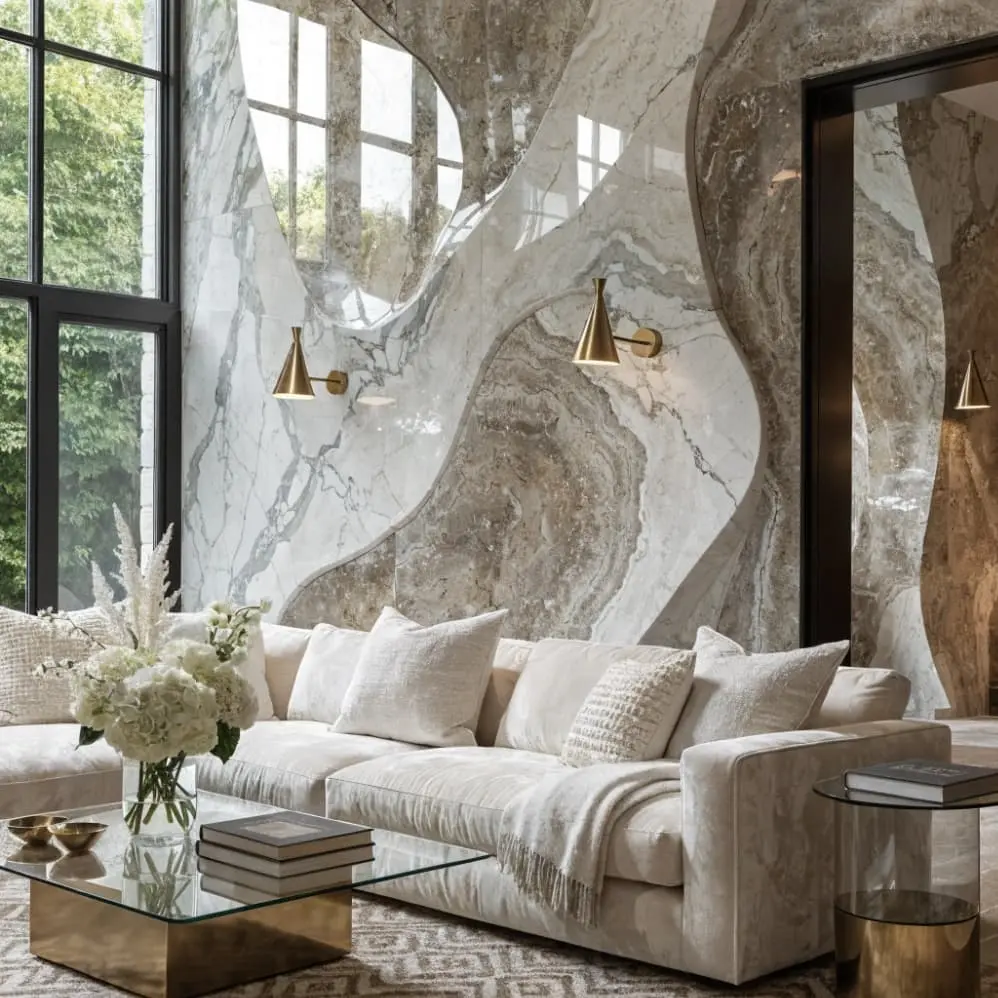 accent walls living room ideas
