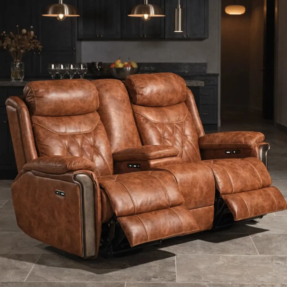 modern reclining couch