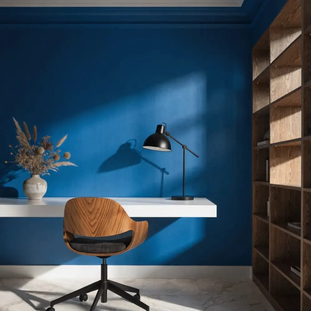 office accent wall