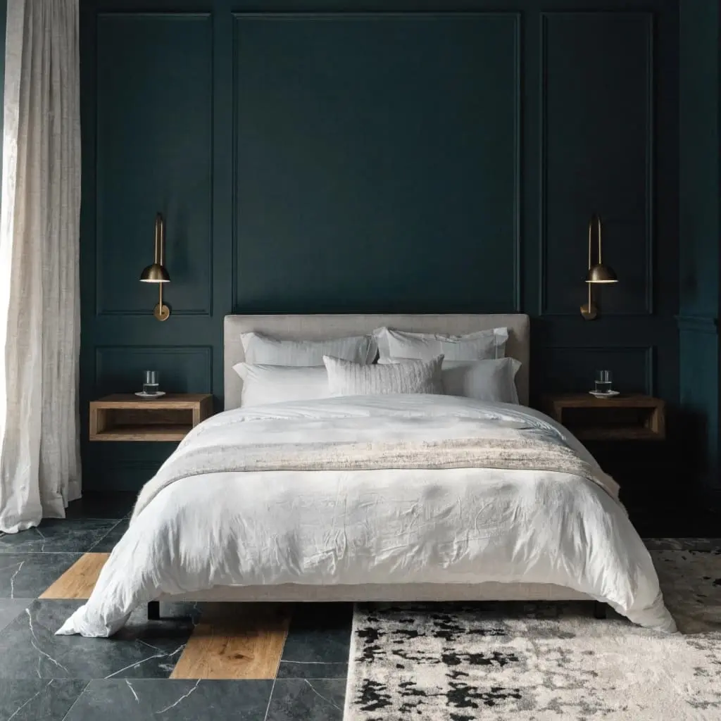 bedroom accent wall designs