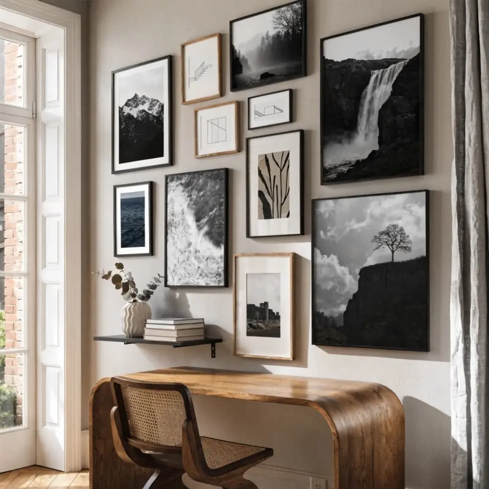 office accent wall