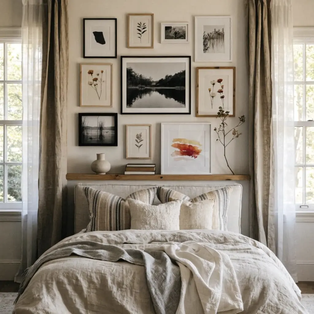 bedroom accent wall designs