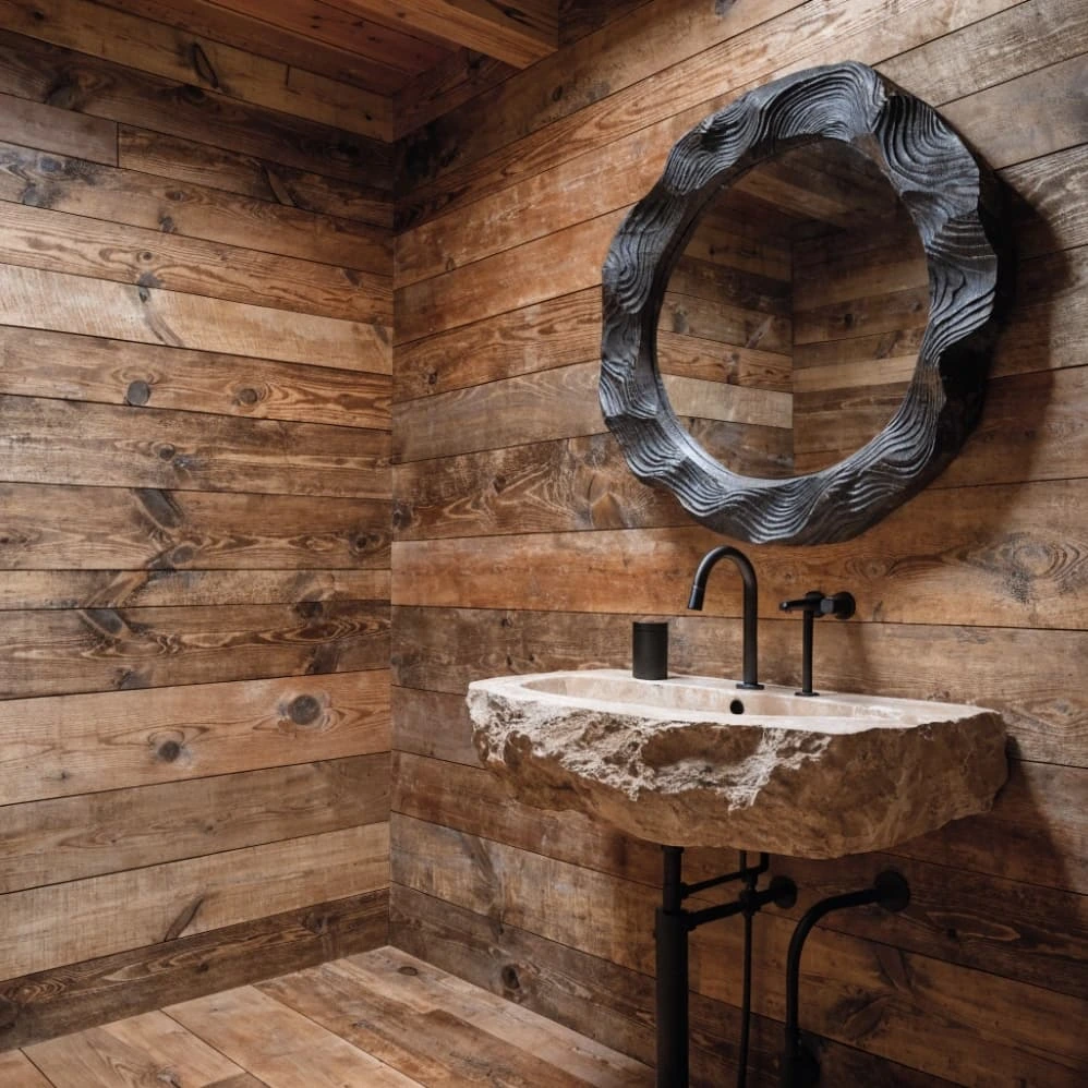 bathroom wall design