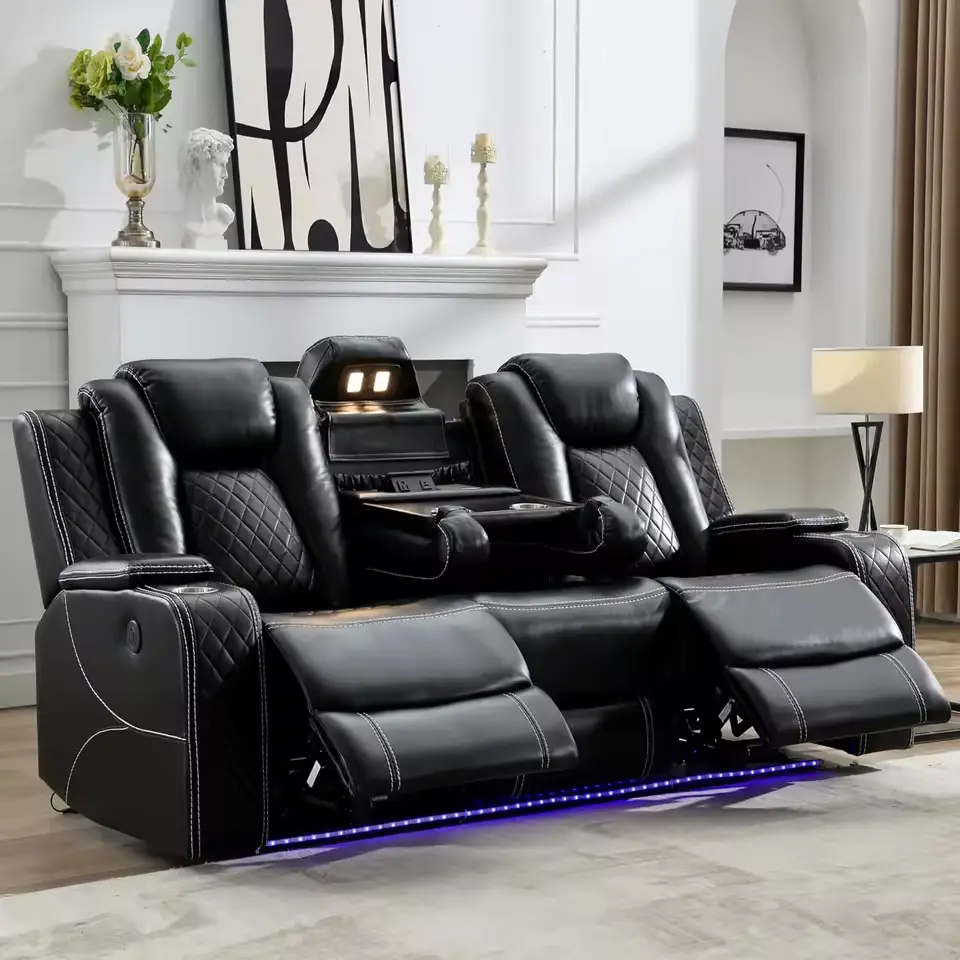 modern reclining couch