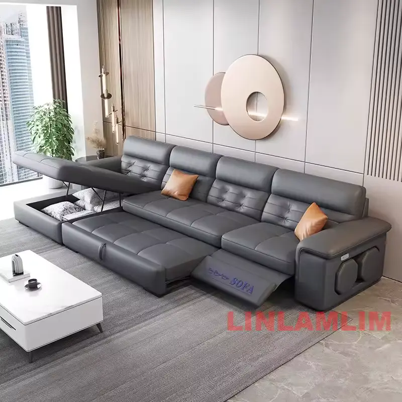 modern reclining couch