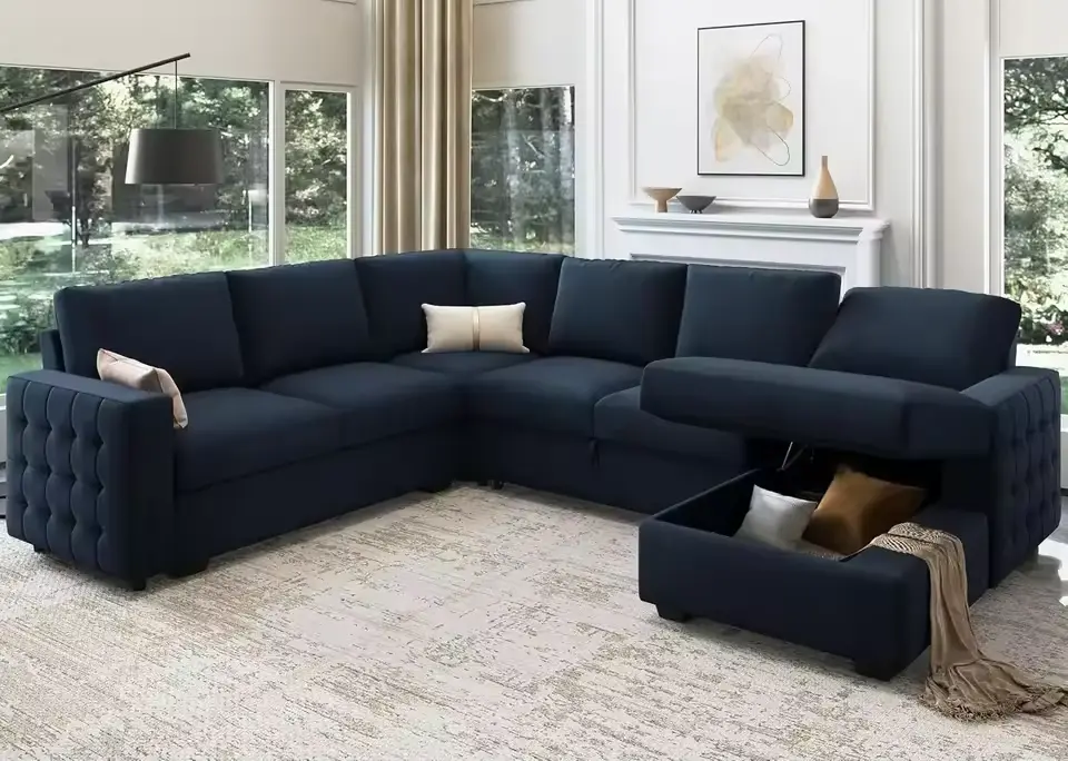 couch bed sectional