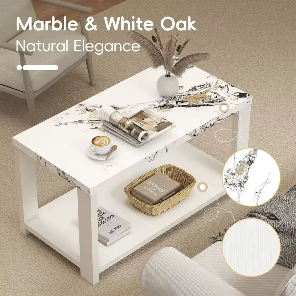 white and oak furniture