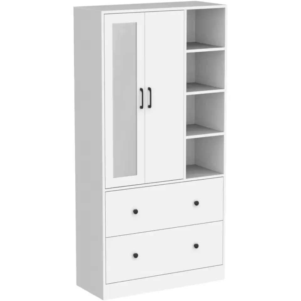 white and oak furniture