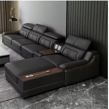 leather lounge sofa