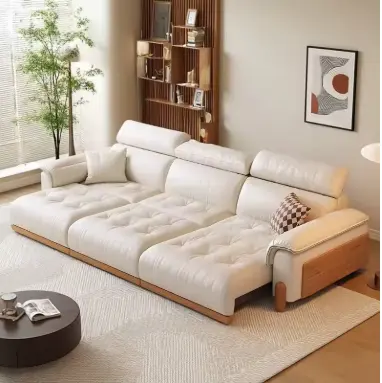 leather lounge sofa