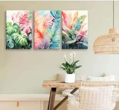 boho canvas wall art