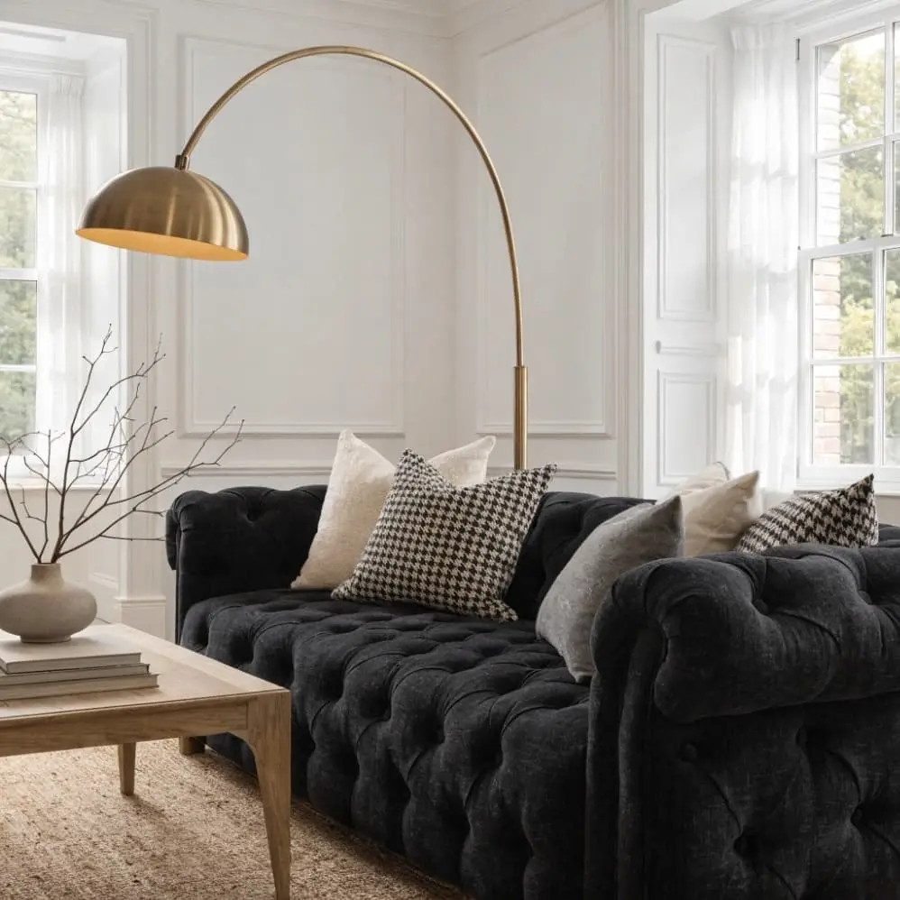 black sofa living room ideas