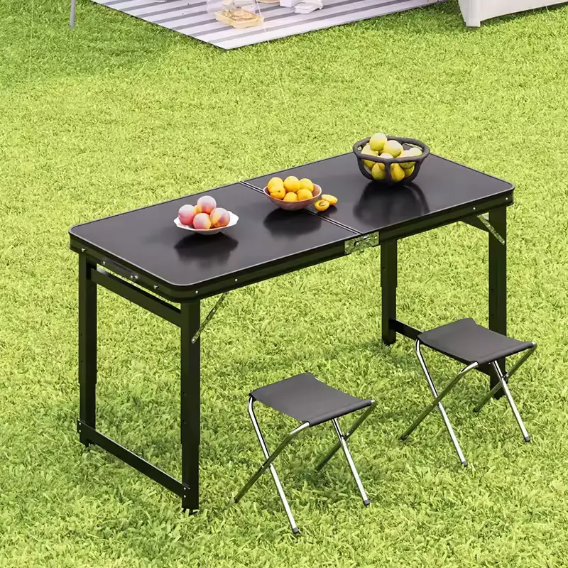 folding outdoor side table