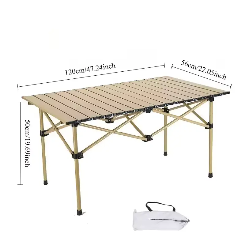 folding outdoor side table
