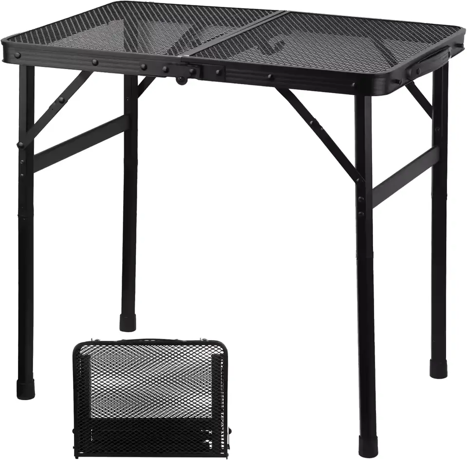 folding outdoor side table