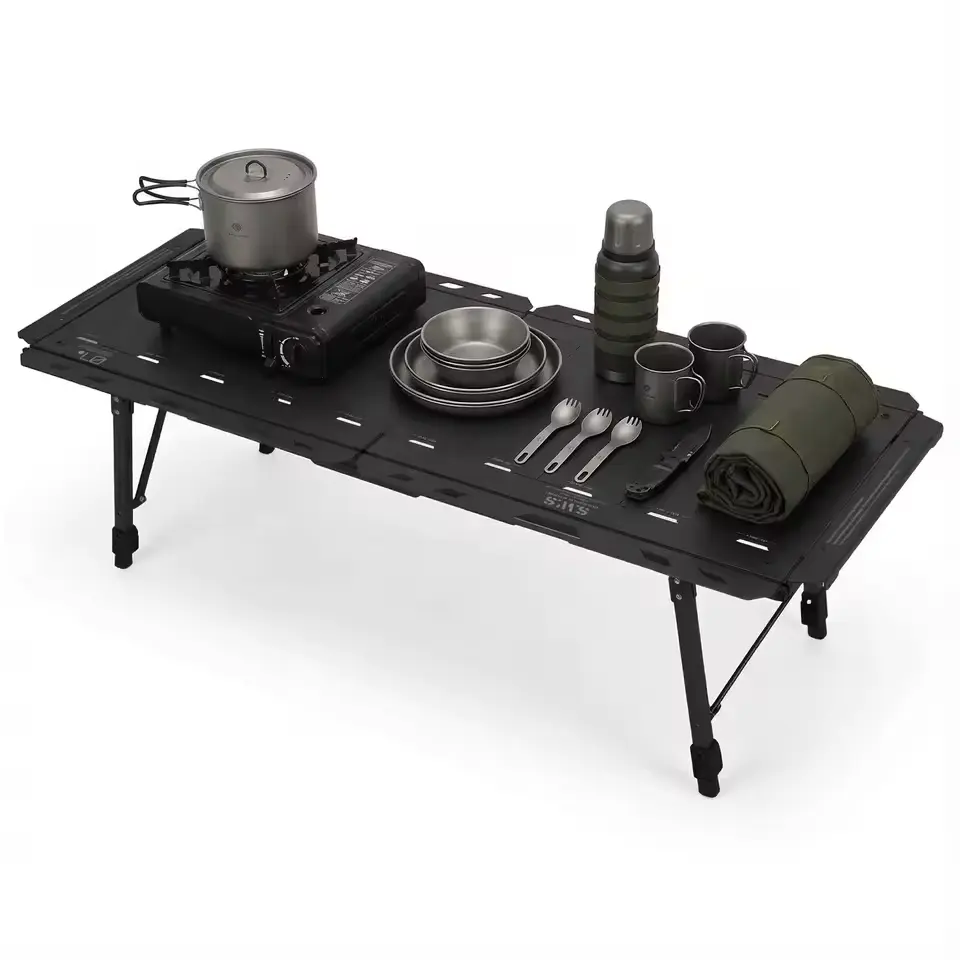 folding outdoor side table