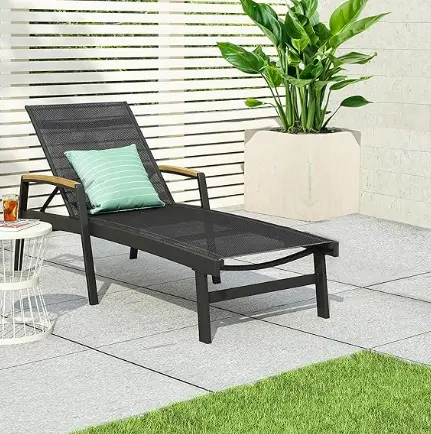 costway 3 pieces patio rattan furniture set