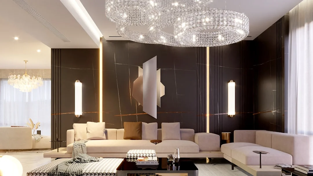 black sofa living room ideas - home decor idea 3