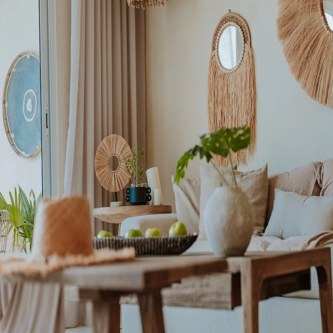 boho canvas art - home decor idea 2