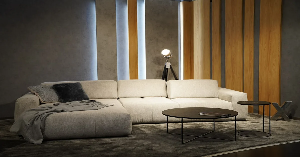sectional couch - home decor idea 3