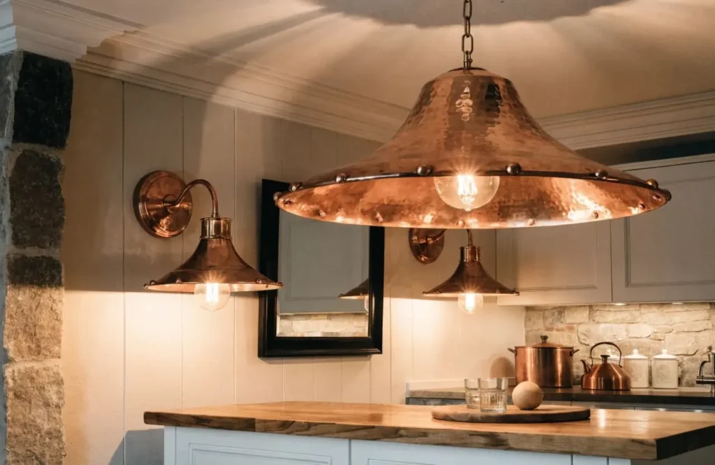 copper kitchen decorations