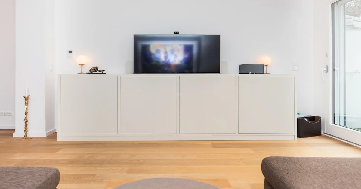 best TV stand with storage 3